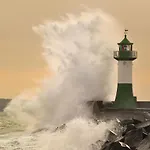 Sommerwind App1 - Strandpromenade Seitlicher Meerblick, Strandkorb Saisonal