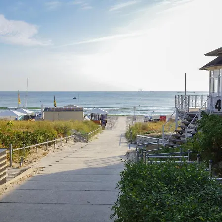 Sommerwind App1 - Strandpromenade Seitlicher Meerblick, Strandkorb Saisonal