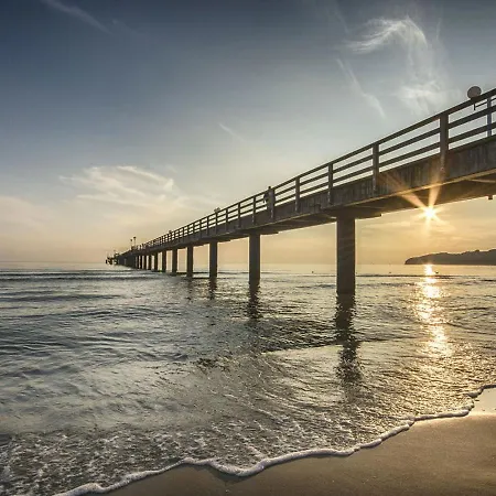 Sommerwind App1 - Strandpromenade Seitlicher Meerblick, Strandkorb Saisonal Binz