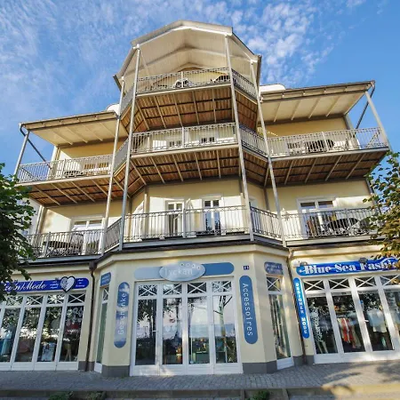 Sommerwind App1 - Strandpromenade Seitlicher Meerblick, Strandkorb Saisonal