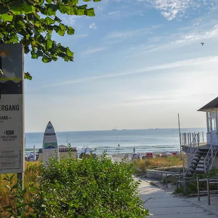 Sommerwind App1 - Strandpromenade Seitlicher Meerblick, Strandkorb Saisonal