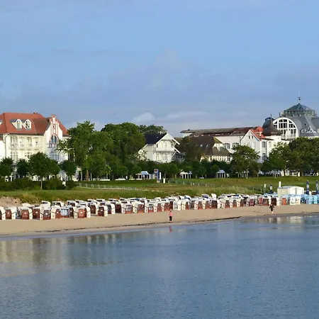 Sommerwind App1 - Strandpromenade Seitlicher Meerblick, Strandkorb Saisonal *
